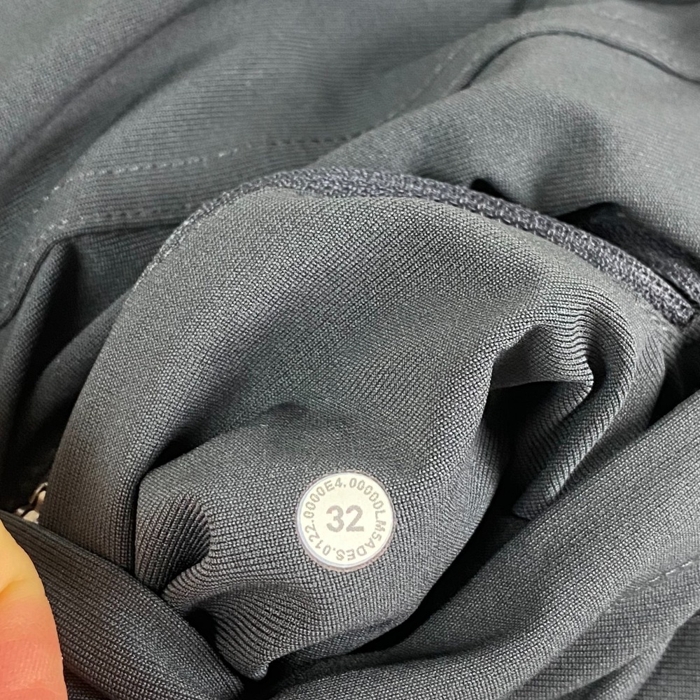 Lululemon Pants Men 32x31 Performance Chino ABC Classic gray Warpstreme LM5ADES - Picture 7 of 11